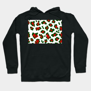 christmas leopard print Hoodie